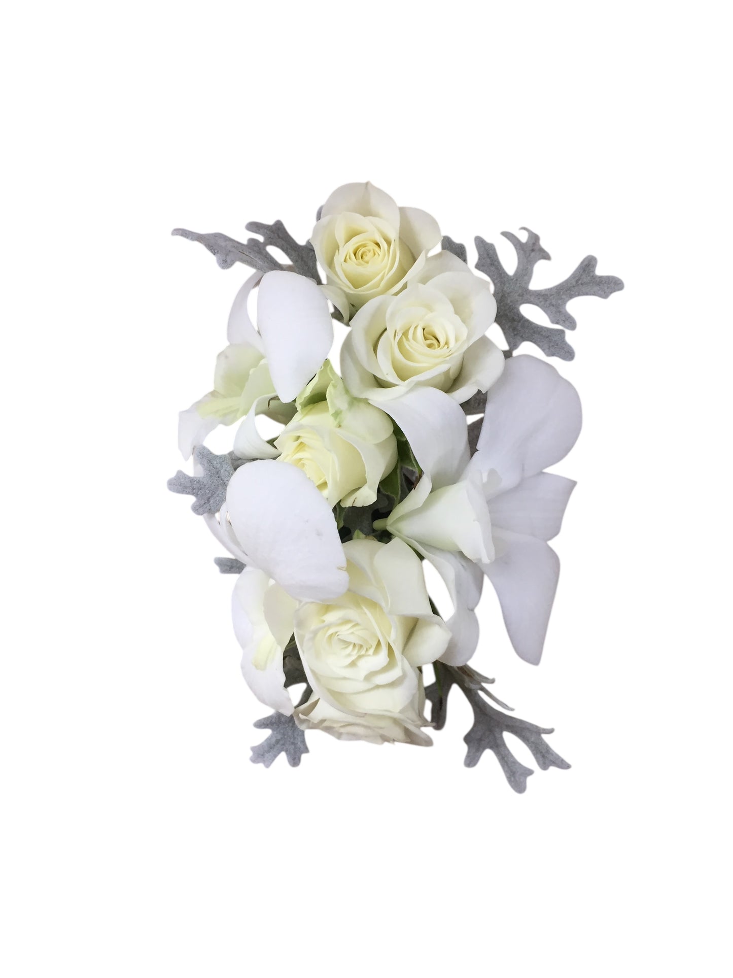 white Grace Corsage
