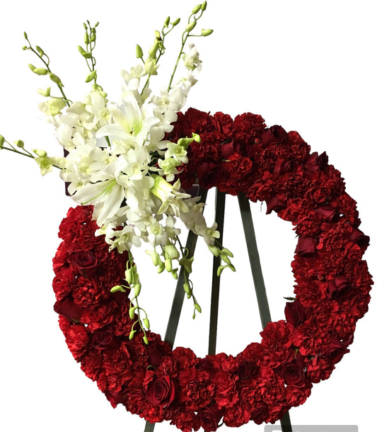Eternal Honor Sympathy Wreath