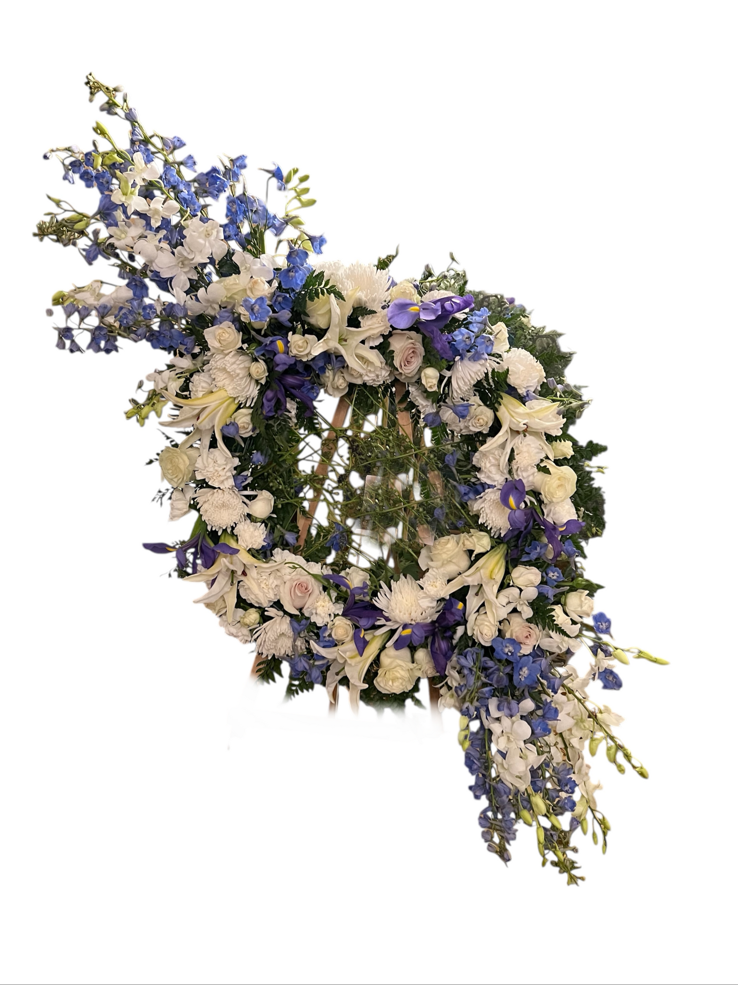 Heavenly Tribute Open Wreath